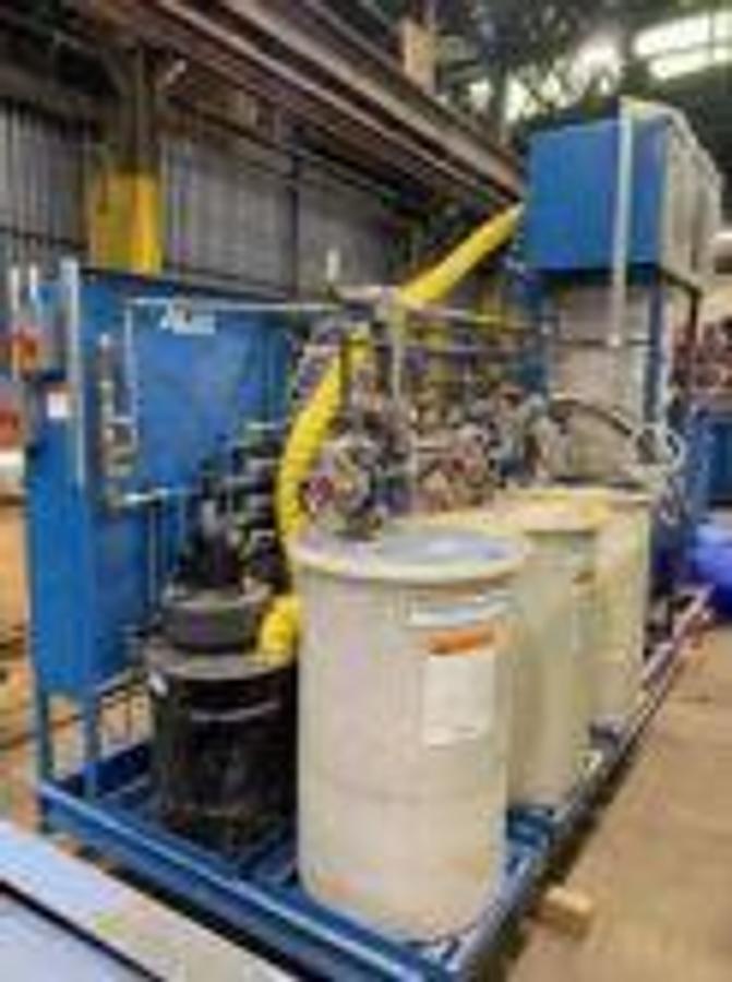 Used Alar Engineering Flex-o-star Batch Dewatering Filter System Model 200,