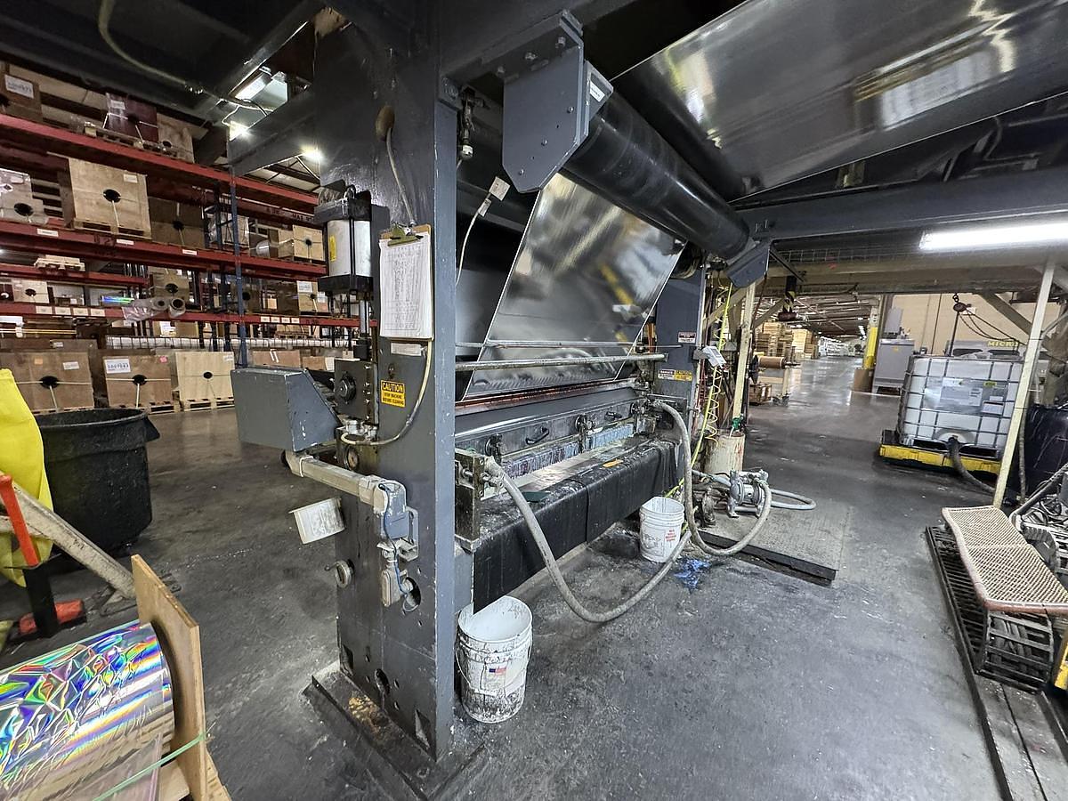 Used 2006 73" Wide Intaroto Paper, Board, Film & Foil Coater Laminator