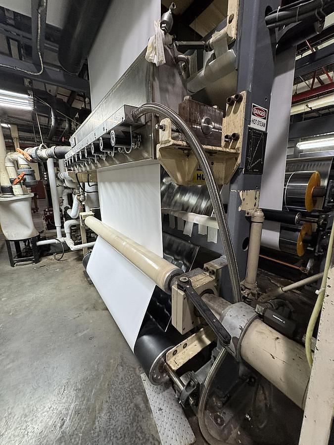 Used 2006 73" Wide Intaroto Paper, Board, Film & Foil Coater Laminator