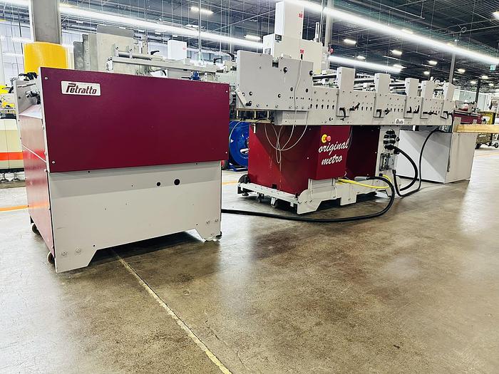 Used Petratto-Metro 78-105 Folder Gluer