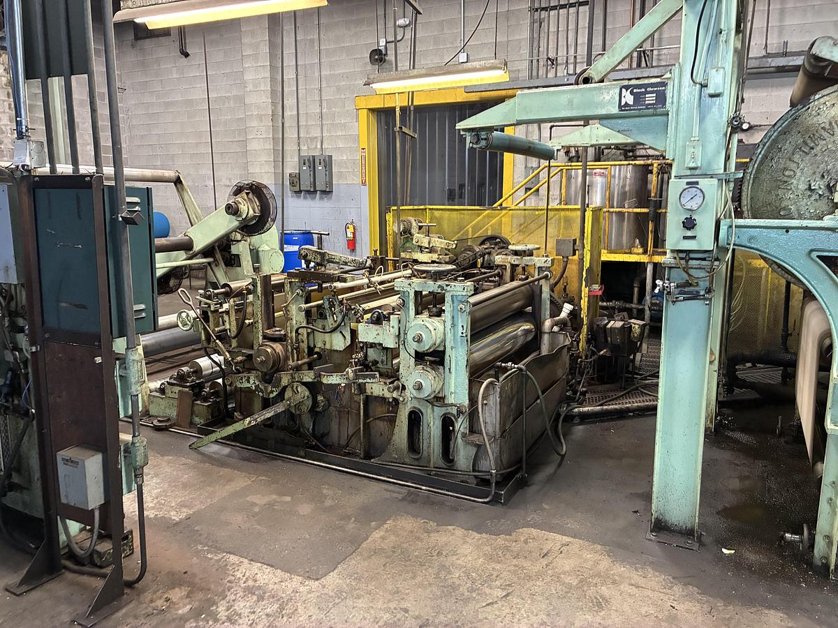 Used Black Clawson Coating Saturating Line