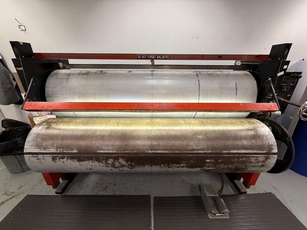 Used HARLEY OPTICHECK 100" WIDE, 50" MOUNTING CYLINDER