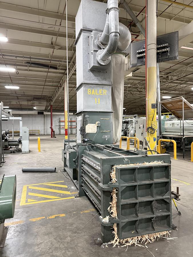 Used Maren Manual Baler Model 72