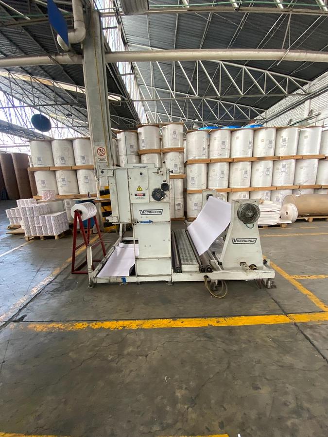 Used 2011 Voorwood 1650 Slitter Rewinder