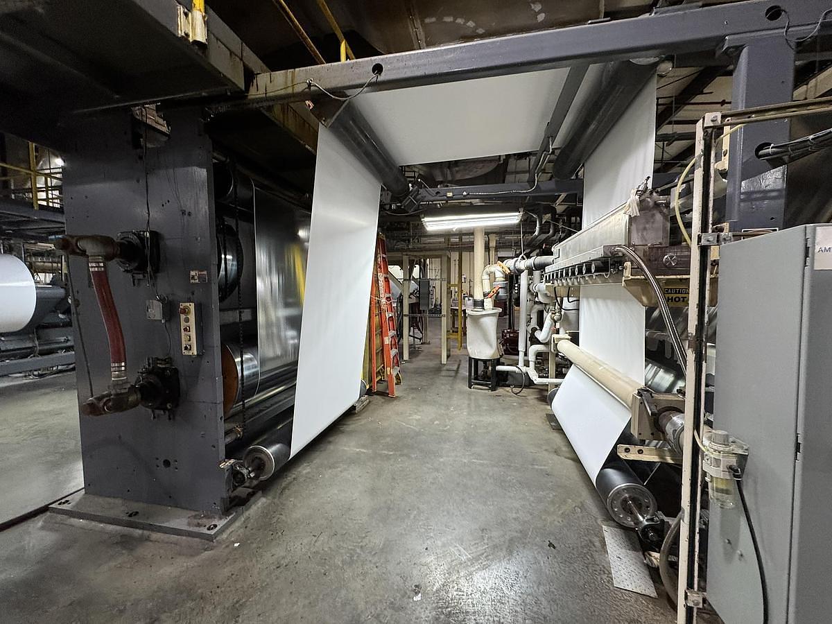 Used 2006 73" Wide Intaroto Paper, Board, Film & Foil Coater Laminator