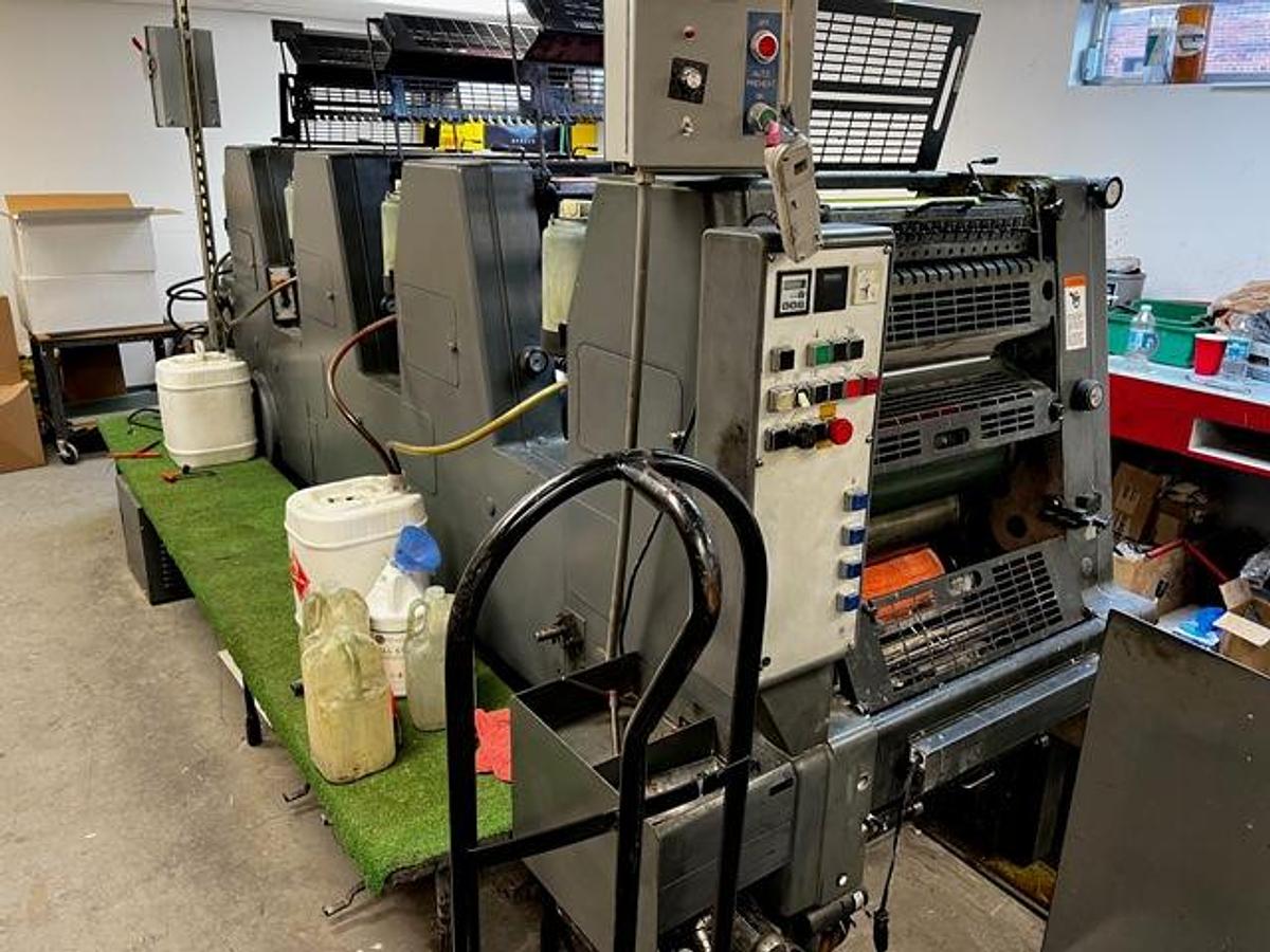 Used 1998 Heidelberg GTO 52 4 P3