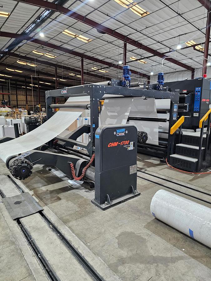 Used 2021 CHM-1700 SK Single Knife Precision Sheeter