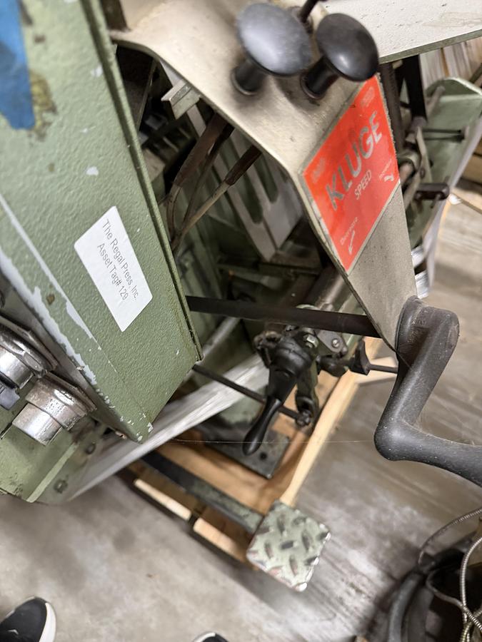 Used Kluge Foil Stamper 14 x 22