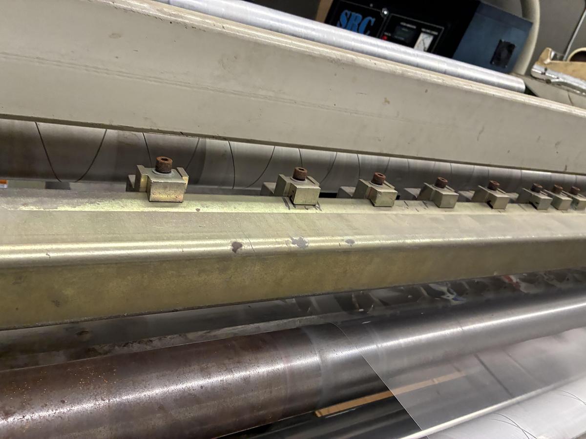 Used 1998  60" SRC model 480 Slitter Rewinder