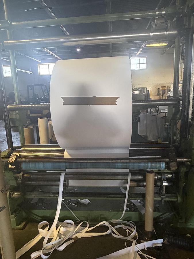 Used 74" Langston Slitter Rewinder