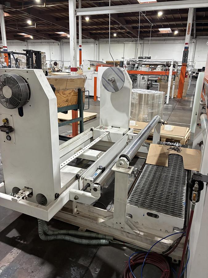 Used 60" Voorwood S60 Model S64SA Slitter Rewinder