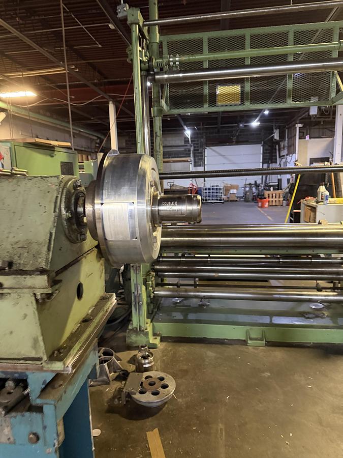 Used 74" Langston Slitter Rewinder