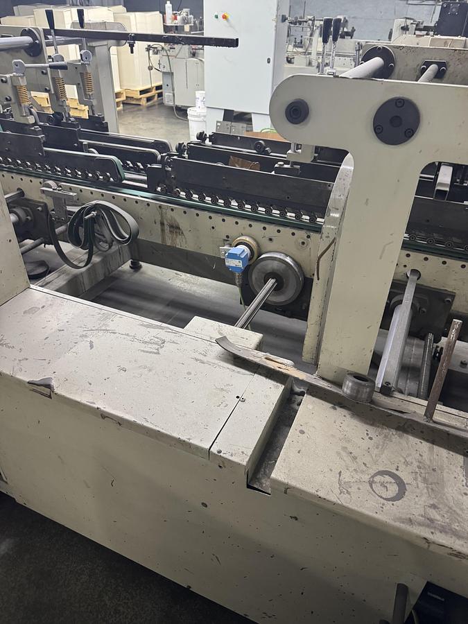 Used 2007 Brausse Model TA-1100 4&6 Corner Folder Gluer