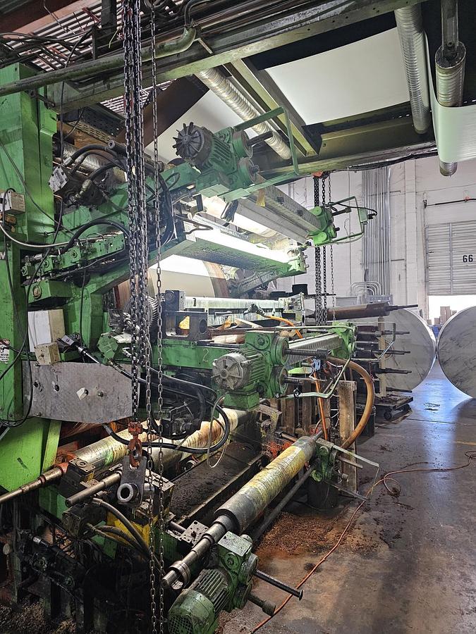 Used 44" Mercury Zerand Web Fed Die Cutter
