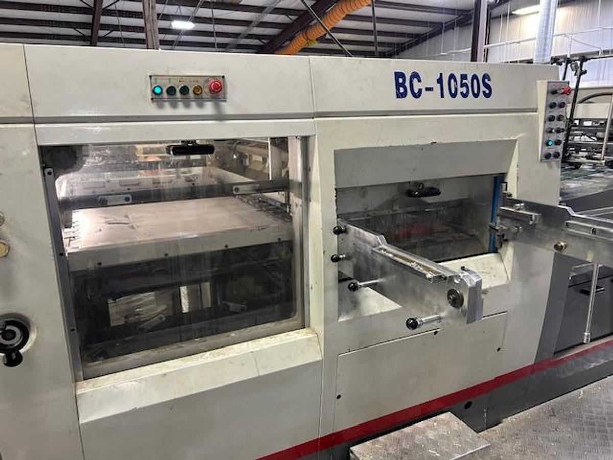 Used 2012 DGM BC 1050 S Diie Cutter with Stripping
