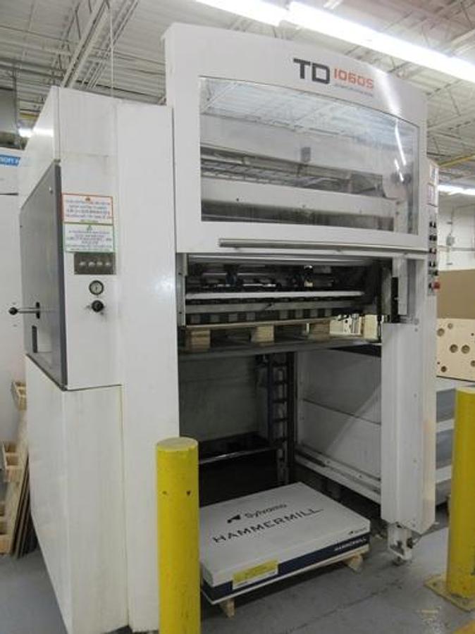Used 2016 YAWA TD1060S Die cutter