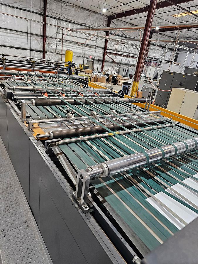 Used 2021 CHM-1700 SK Single Knife Precision Sheeter