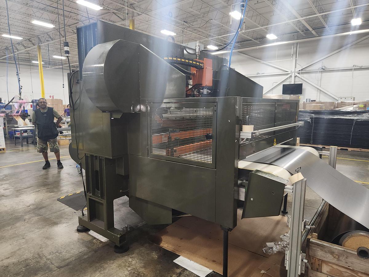 Used Atom Model S-530 Belt Fed CNC Die Cutters.