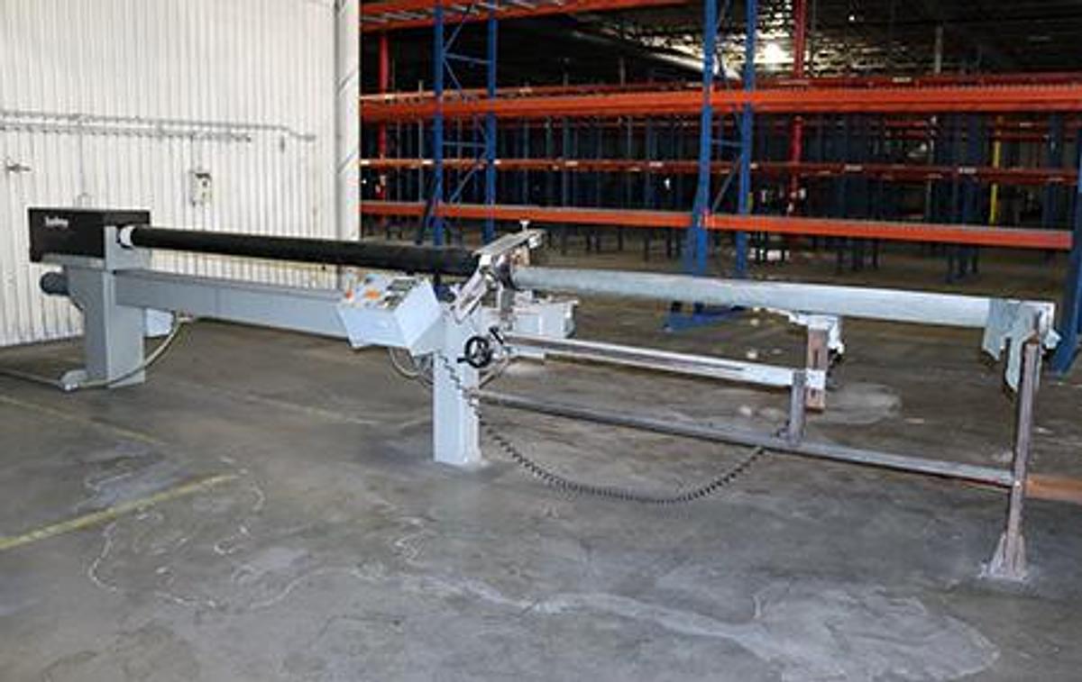 Used 120" APPLETON Automatic Core Cutter, Model A301