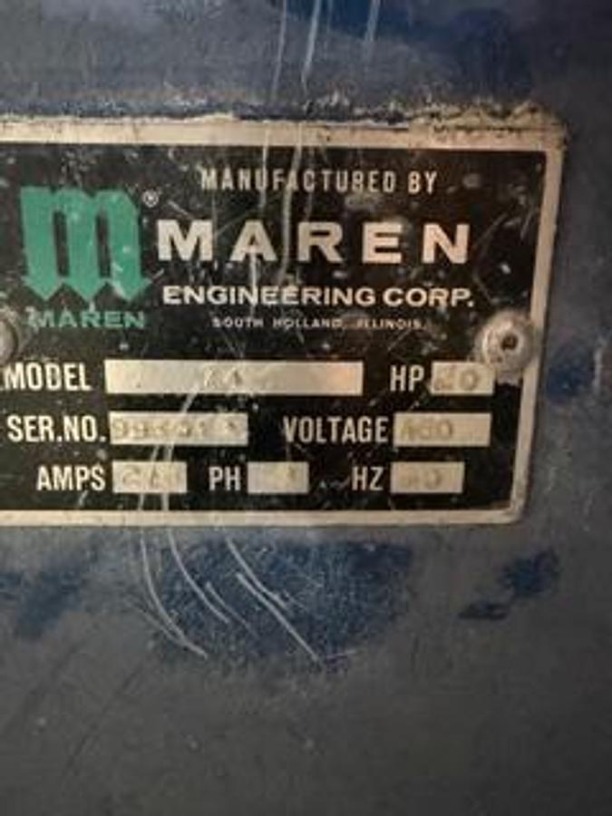 Used Maren Manual Baler Model 72