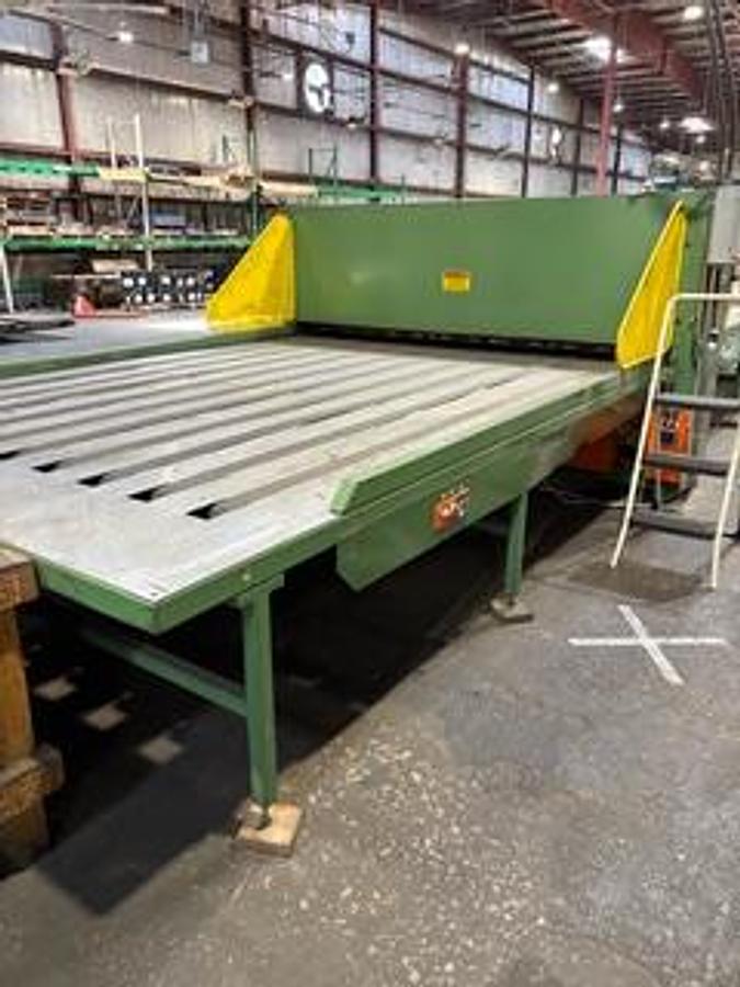 Used 100" x 140" Pioneer Flat Bed Die Cutter