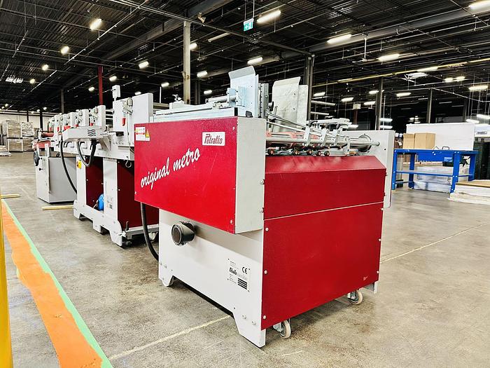 Used Petratto-Metro 78-105 Folder Gluer