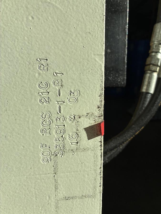 Used Hyster Forklift S120-XMS-PRS with Cascade  roll clamp