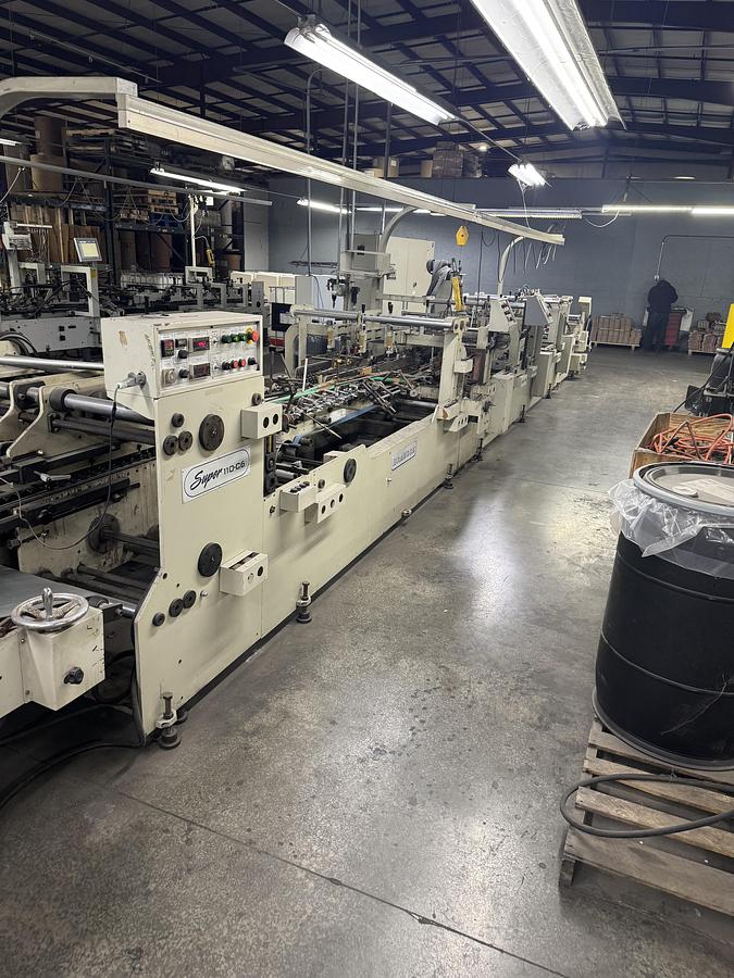 Used 2007 Brausse Model TA-1100 4&6 Corner Folder Gluer