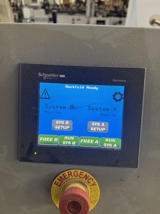 Used 2007 Brausse Model TA-1100 4&6 Corner Folder Gluer