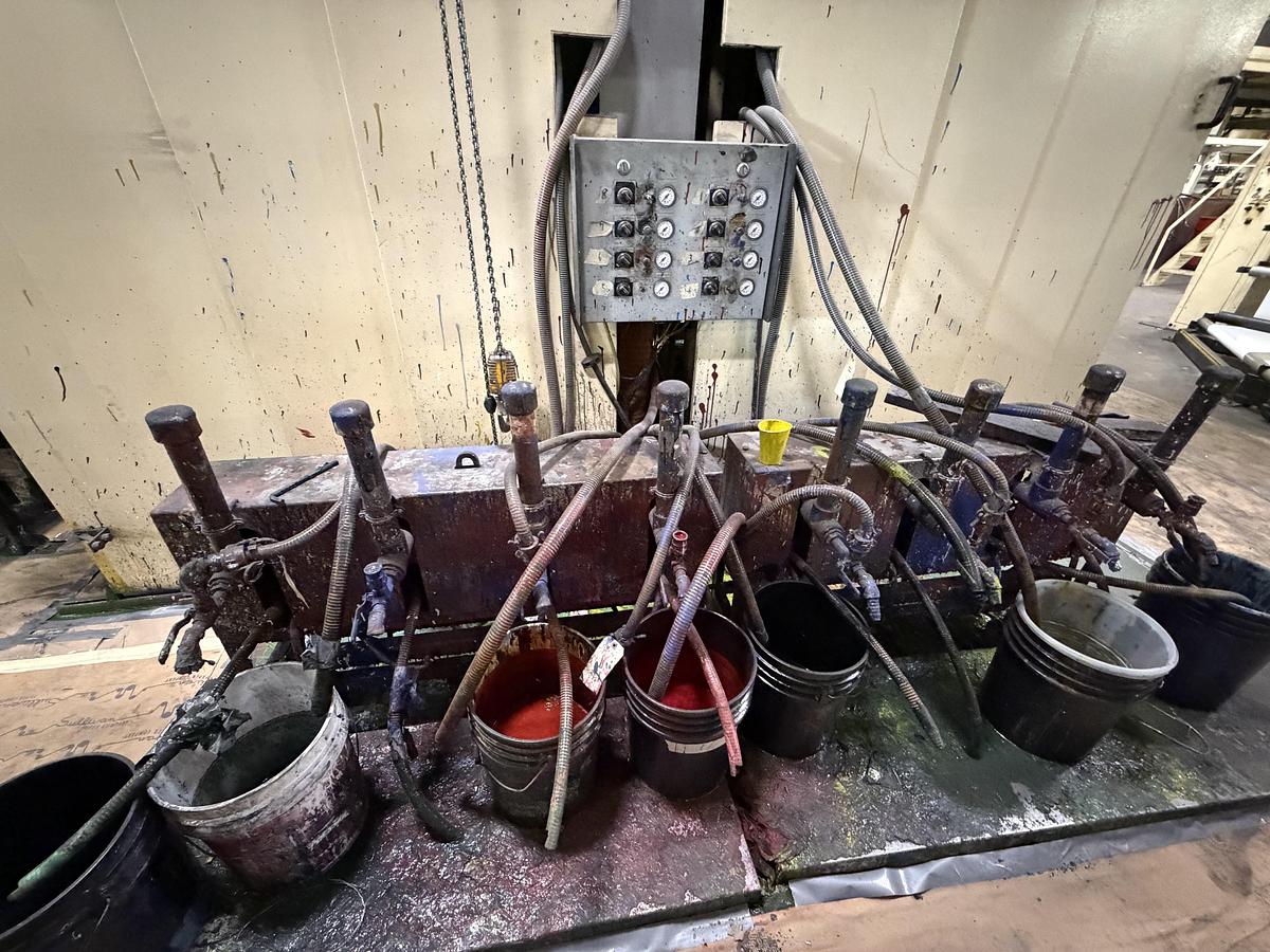 Used 1998 Schiavi Model-Sirio 228 Flexo Press