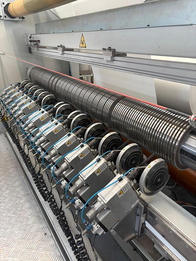 Used 2024 Conveq Maxi Slit 1850 Single-Shaft Slitter Rewinder