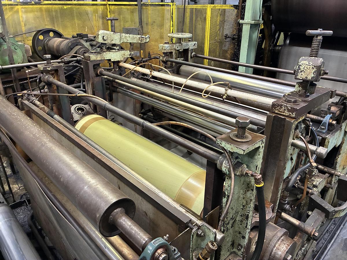 Used Black Clawson Coating Saturating Line