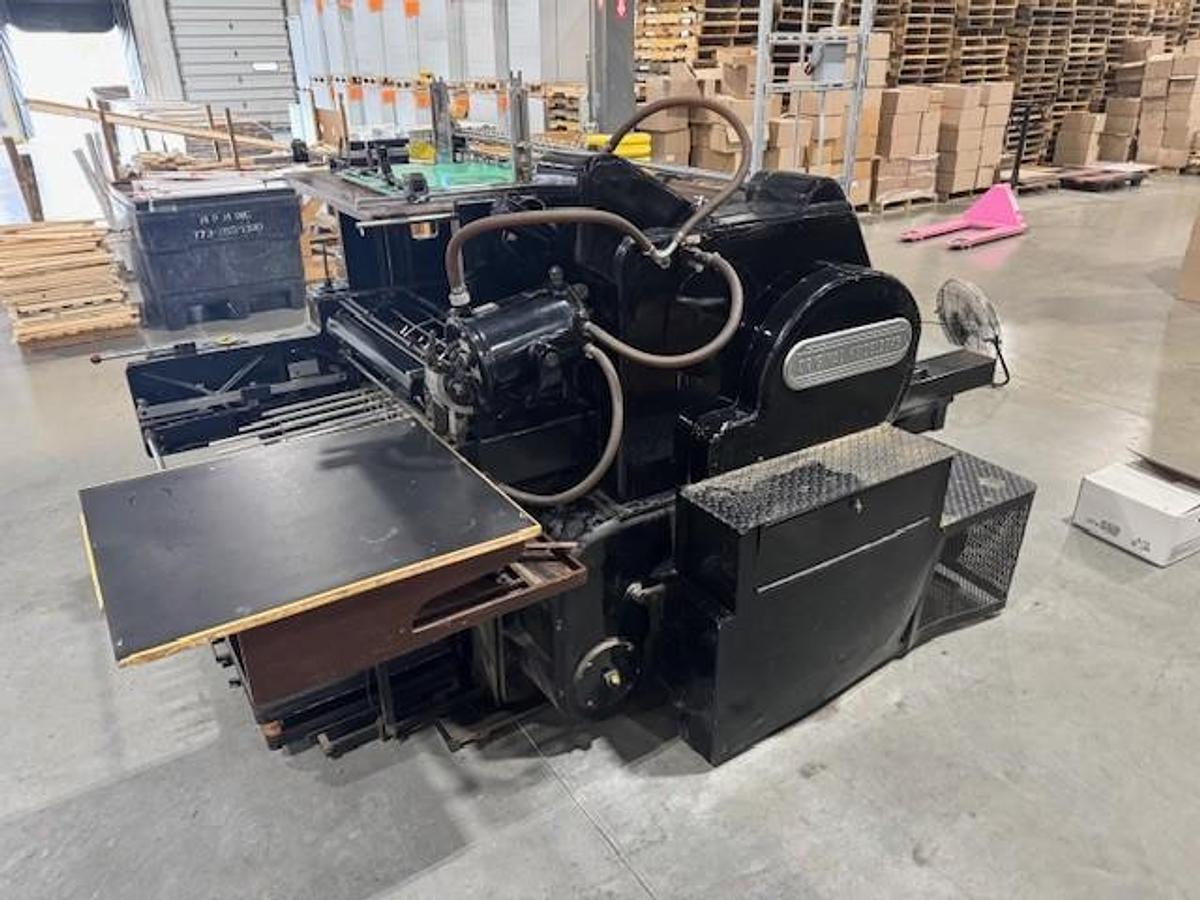 Used Heidelberg Cylinder 22x32