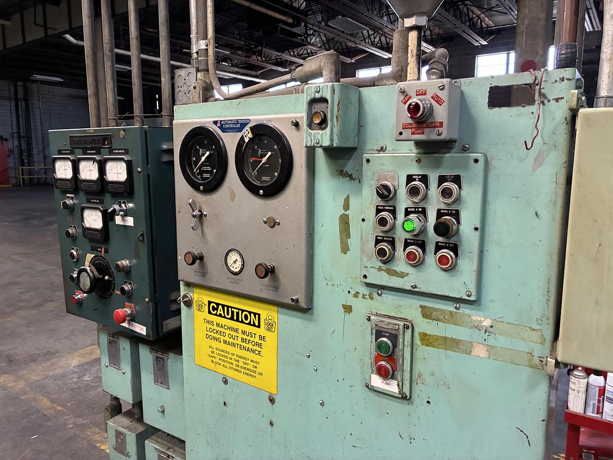 Used Black Clawson Coating Saturating Line