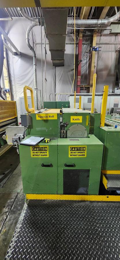 Used 2017 Milltex Cut Size Line 8 Pocket