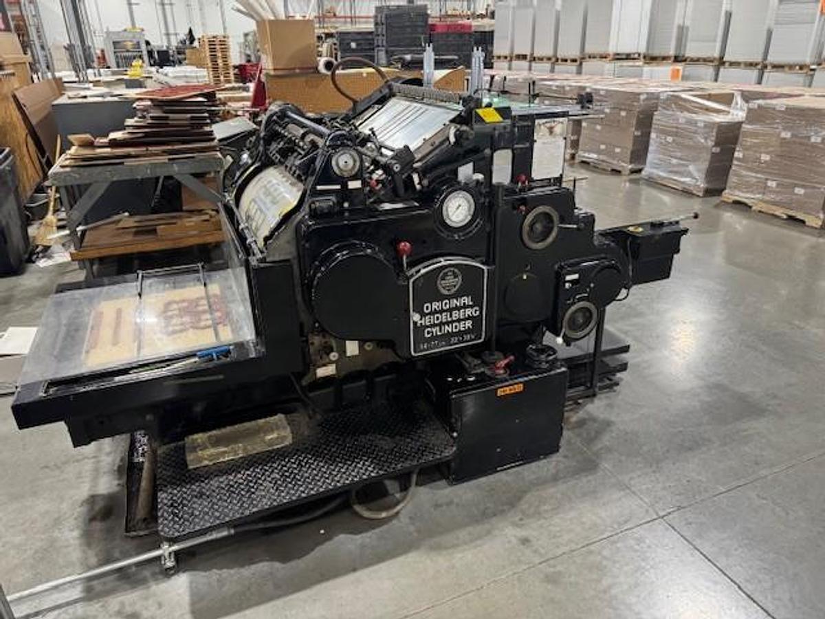 Used Heidelberg Cylinder 22x32