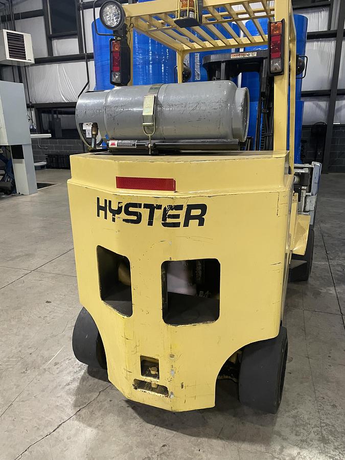 Used Hyster Forklift S120-XMS-PRS with Cascade roll clamp