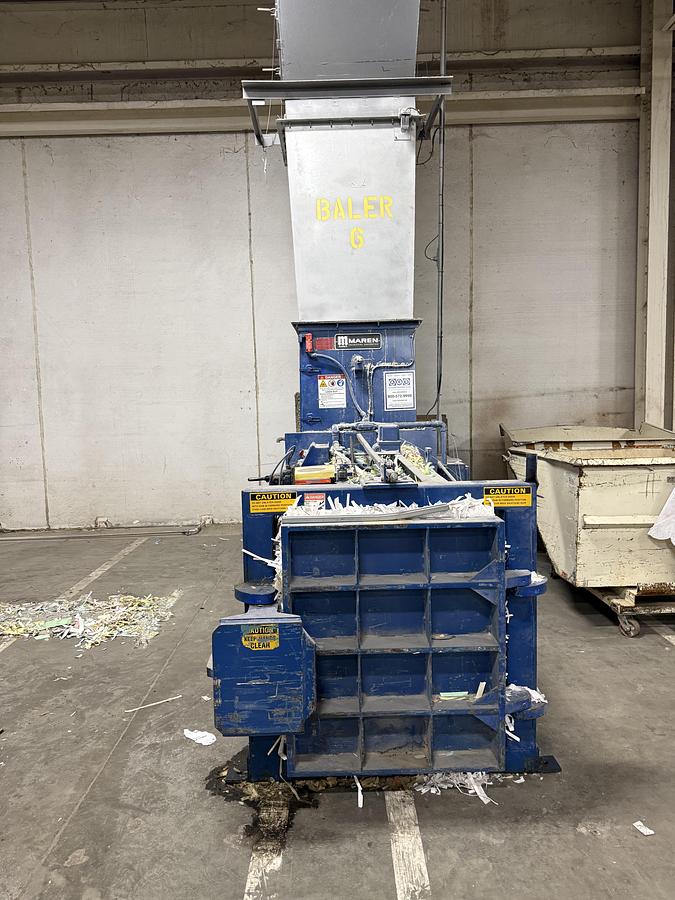 Used Maren Manual Baler Model 72