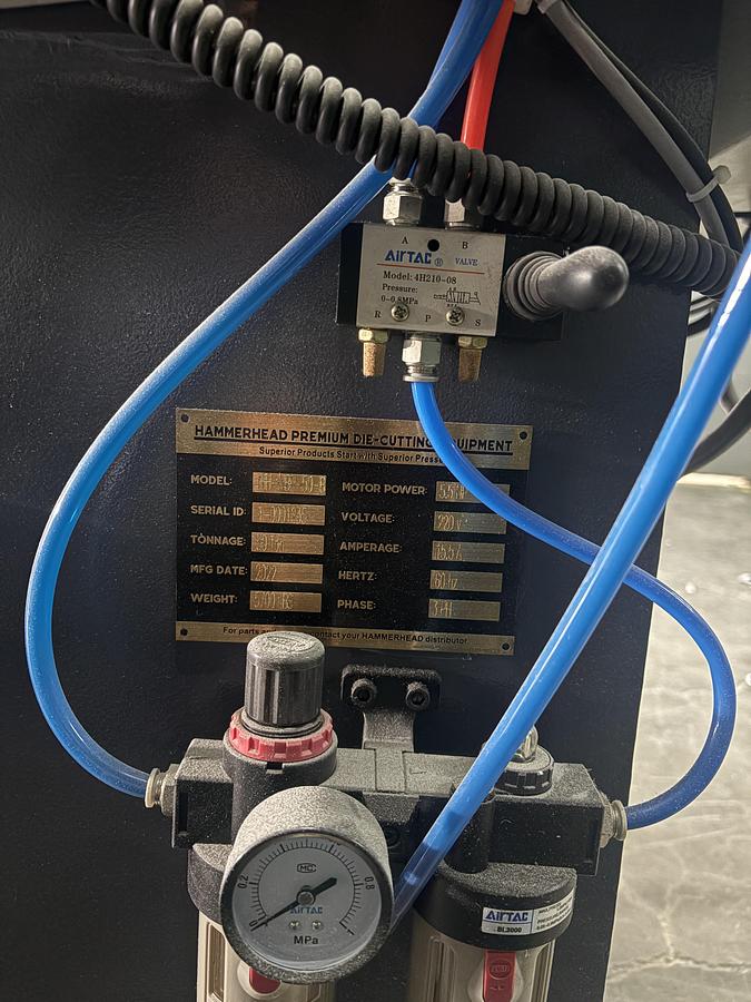 Used 2022 Hammerhead Die Cutter Clicker