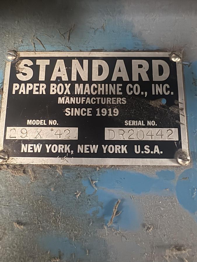 Used 29 x 42 Standard Clamshell Die Cutter