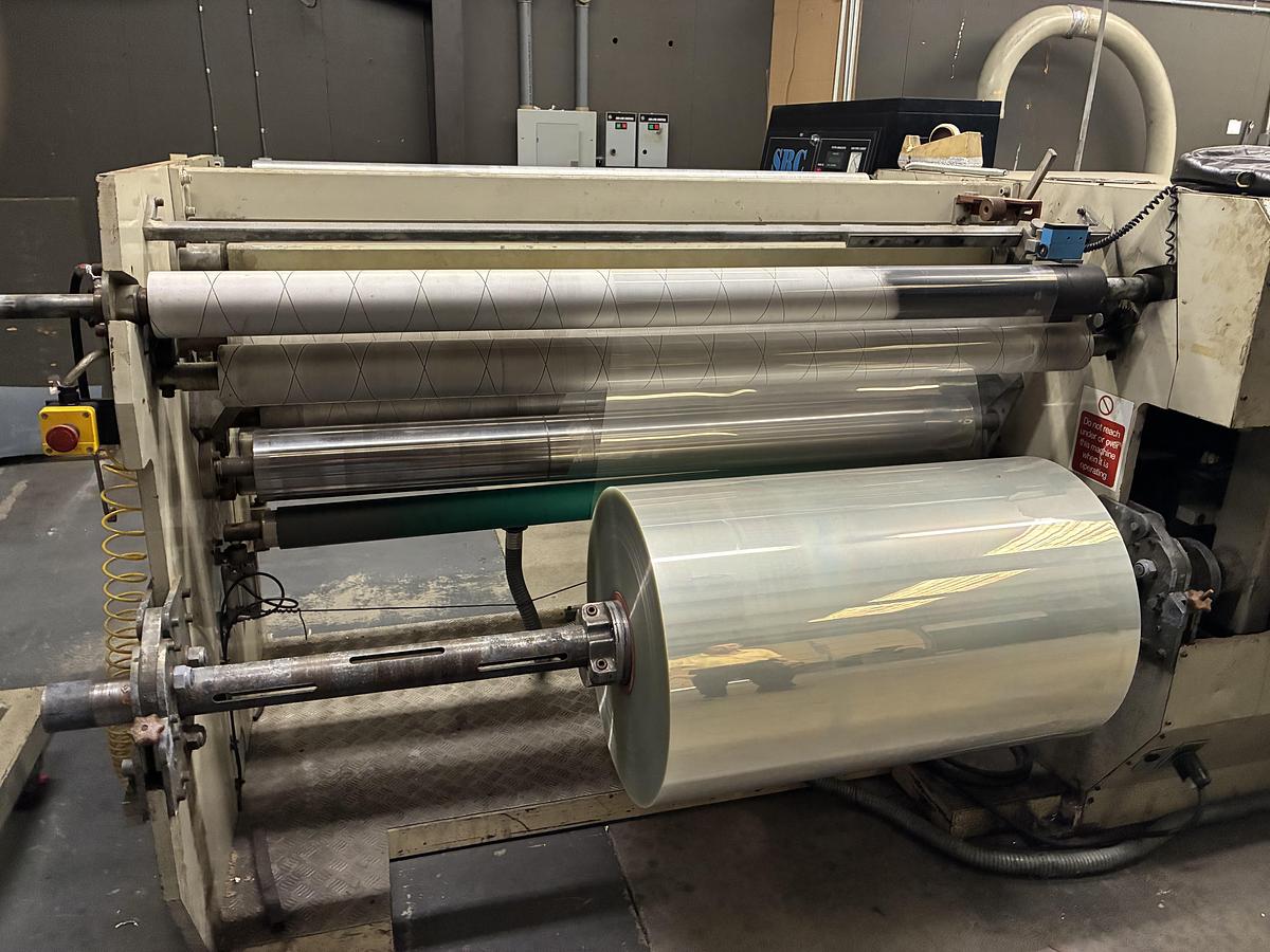 Used 1998  60" SRC model 480 Slitter Rewinder