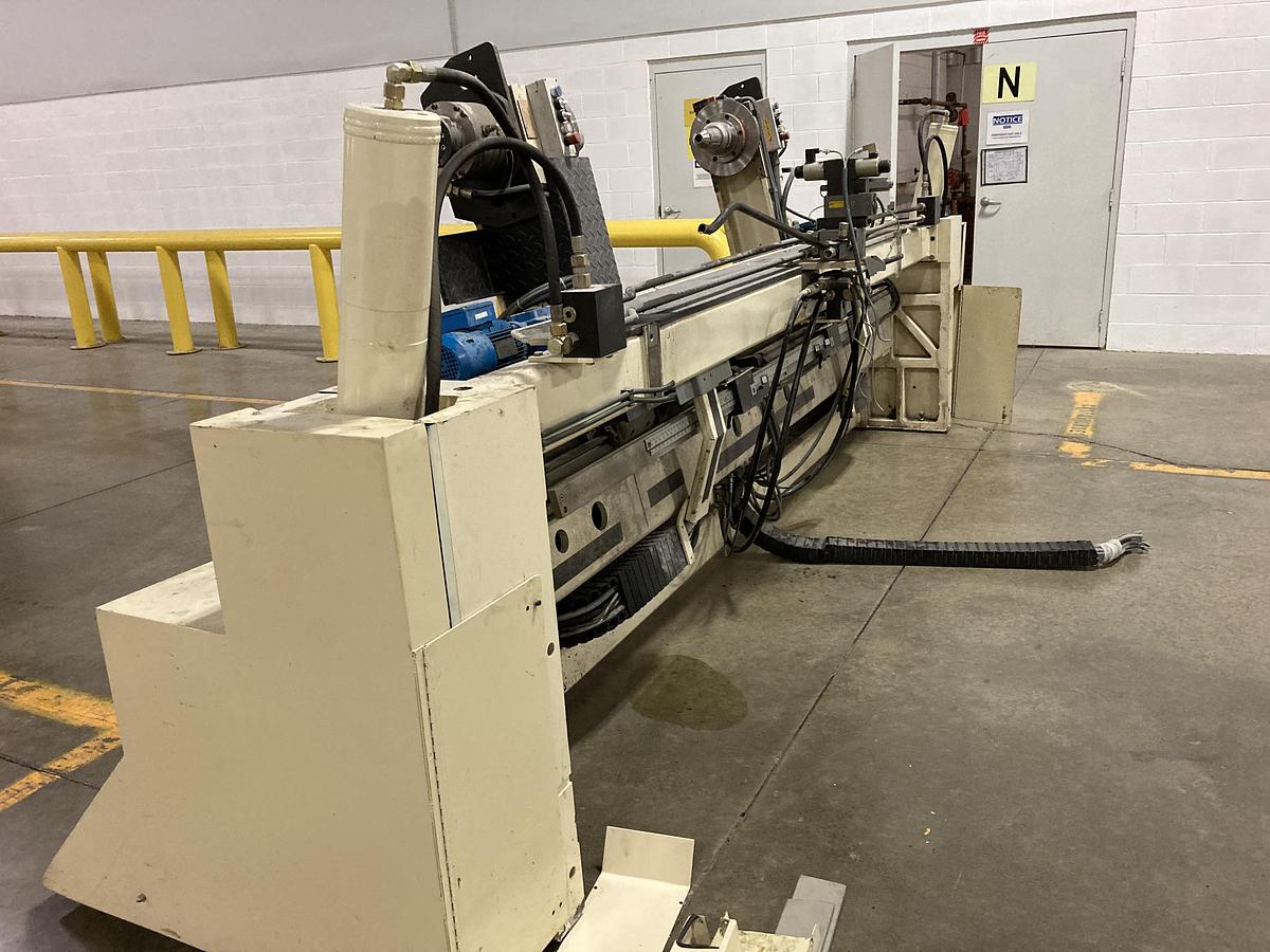 Used 4 Bielomatik 64" Shaftless Unwinds 60” OD