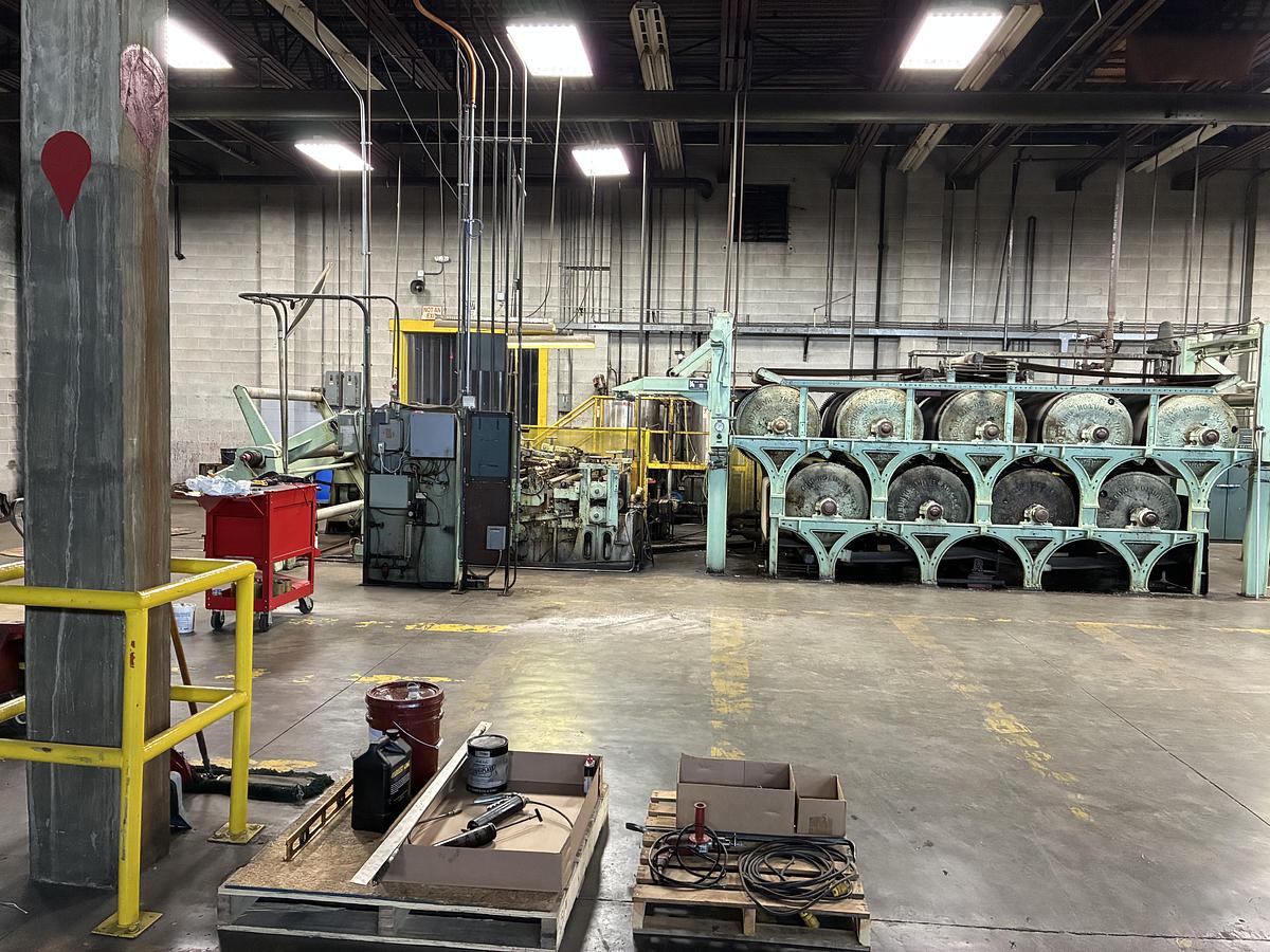 Used Black Clawson Coating Saturating Line