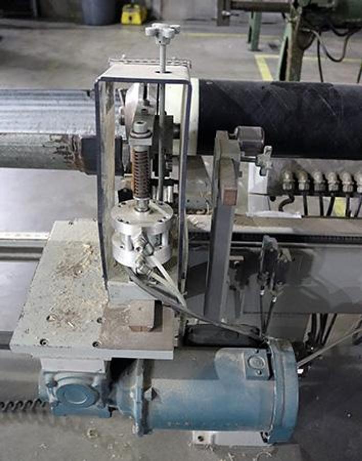 Used 120" APPLETON Automatic Core Cutter, Model A301