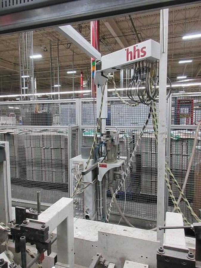 Used 1994 Bobst Domino 110 M-II Folder Gluer with 4/6 corner