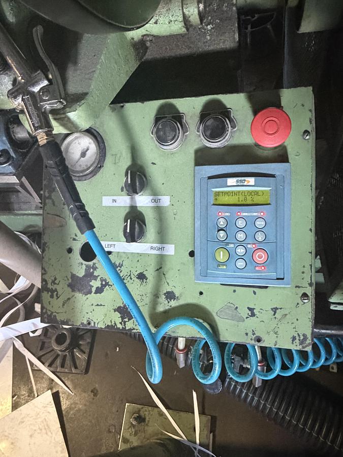 Used 74" Langston Slitter Rewinder