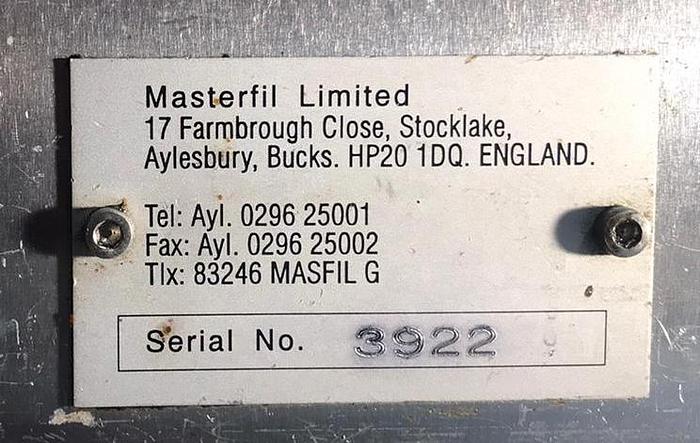 Used Masterfil 4 Head Liquid Filler