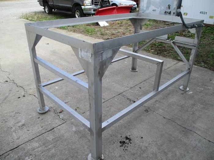 Used Angle Frames; 3" Angle Stainless, 80" x 45" frames only