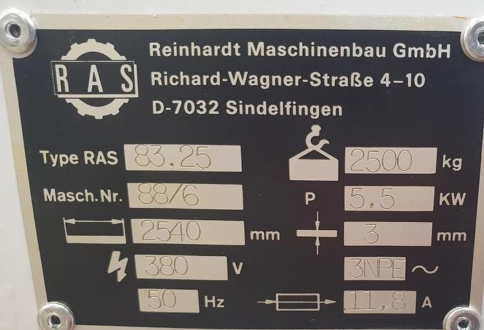 Gebraucht Tafelschere RAS 83.25