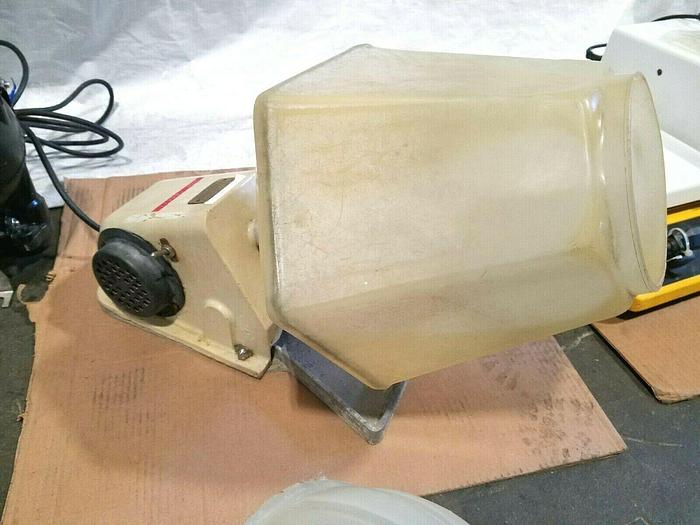 Used Rotary Tumbler Finisher 110V beburr small pieces Polish Smooth Rough Items